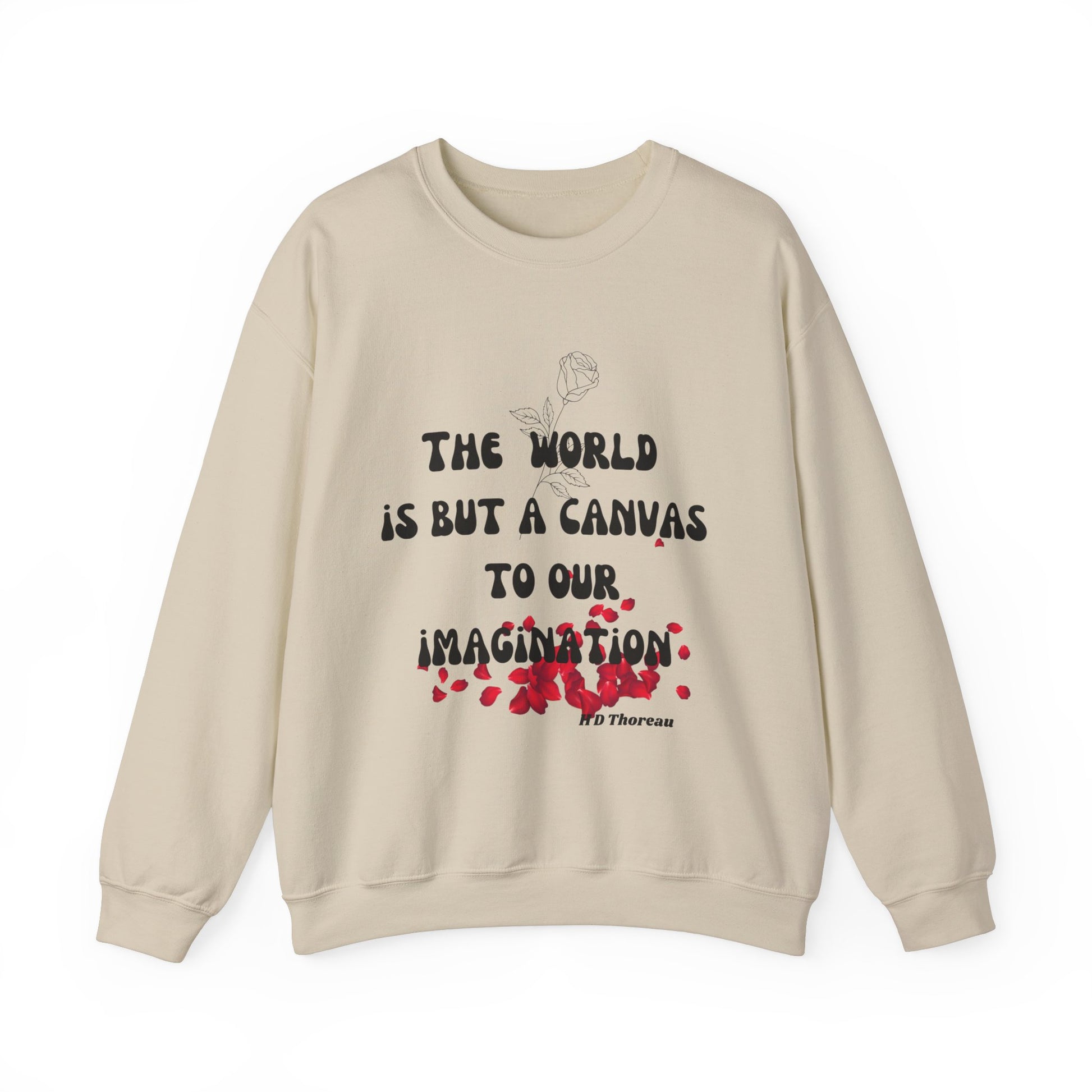 The World is But a Canvas Sweatshirt