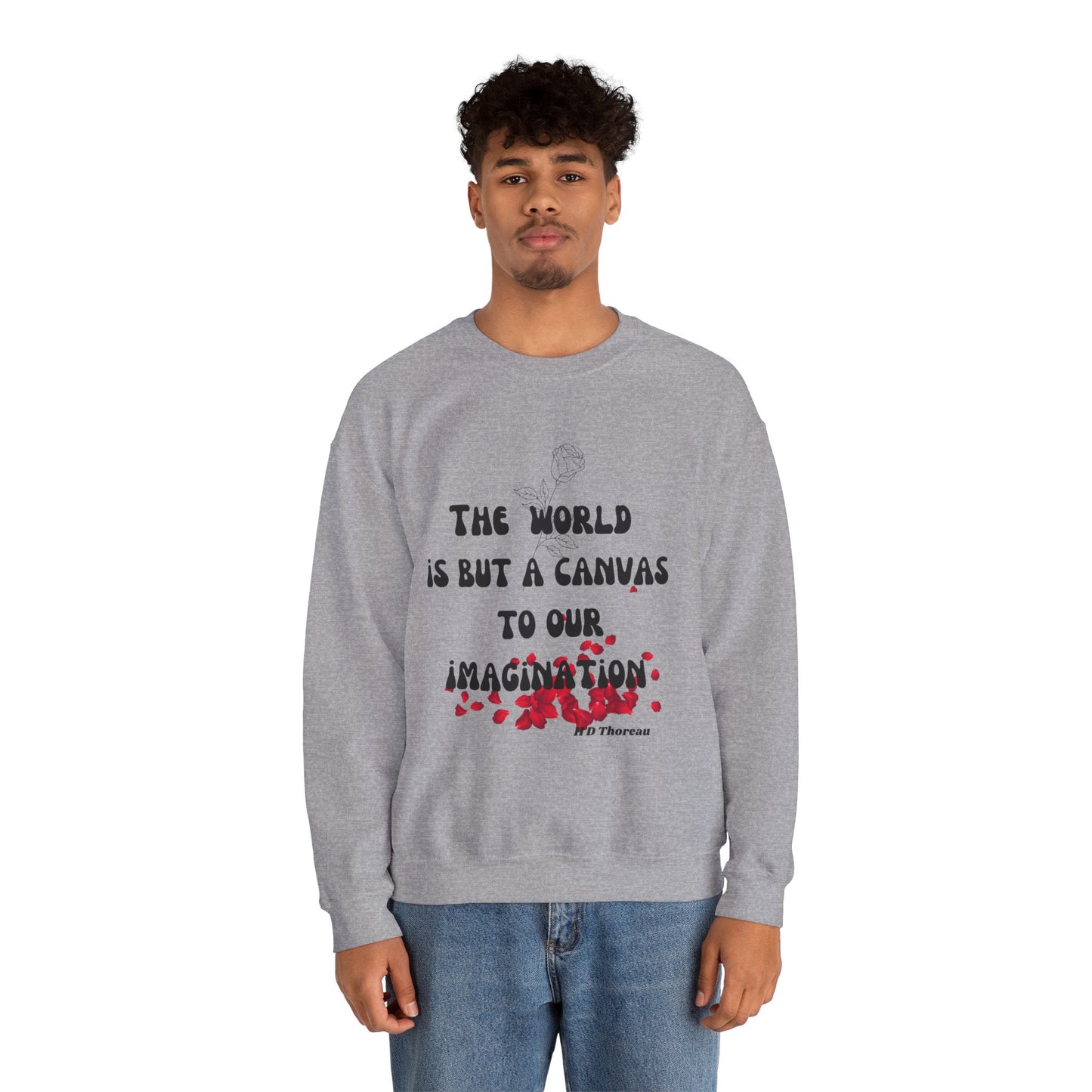 The World is But a Canvas Sweatshirt