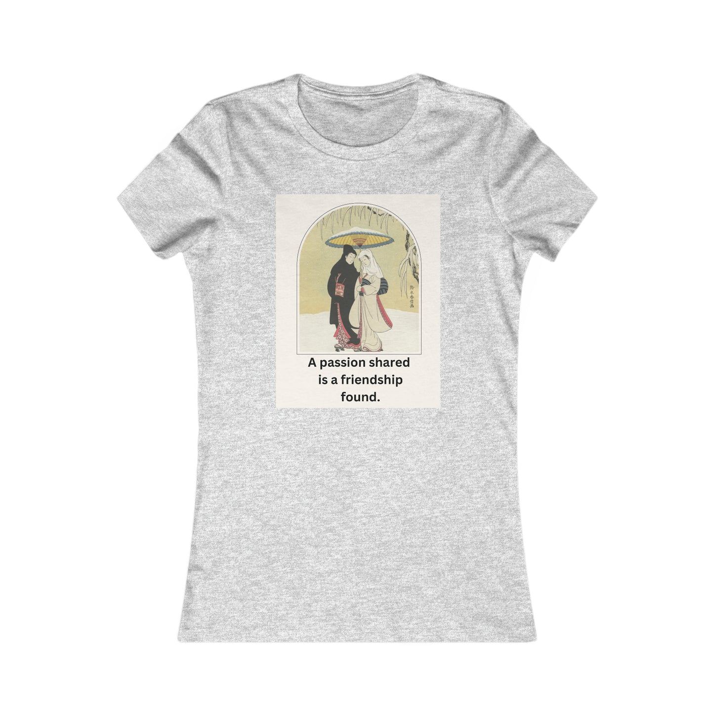 Friendship Ukiyoe Tee