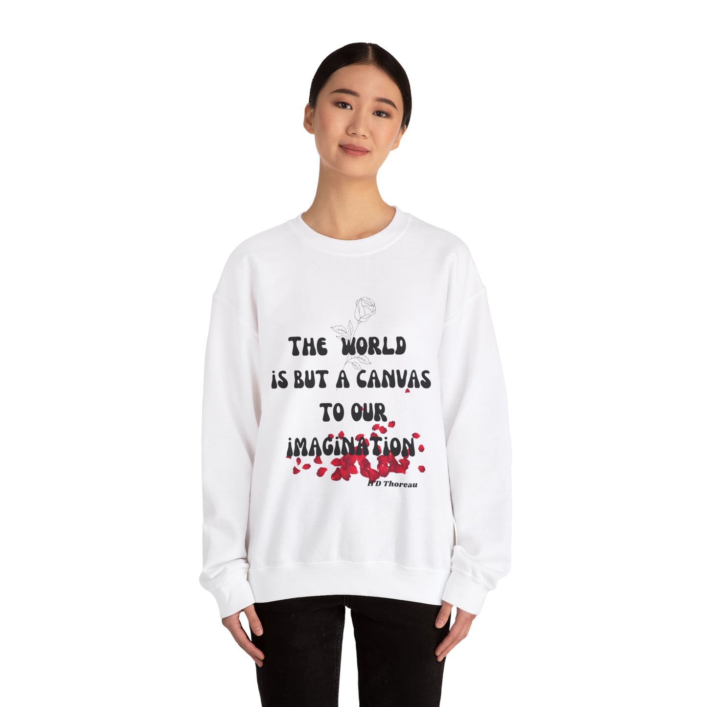 The World is But a Canvas Sweatshirt