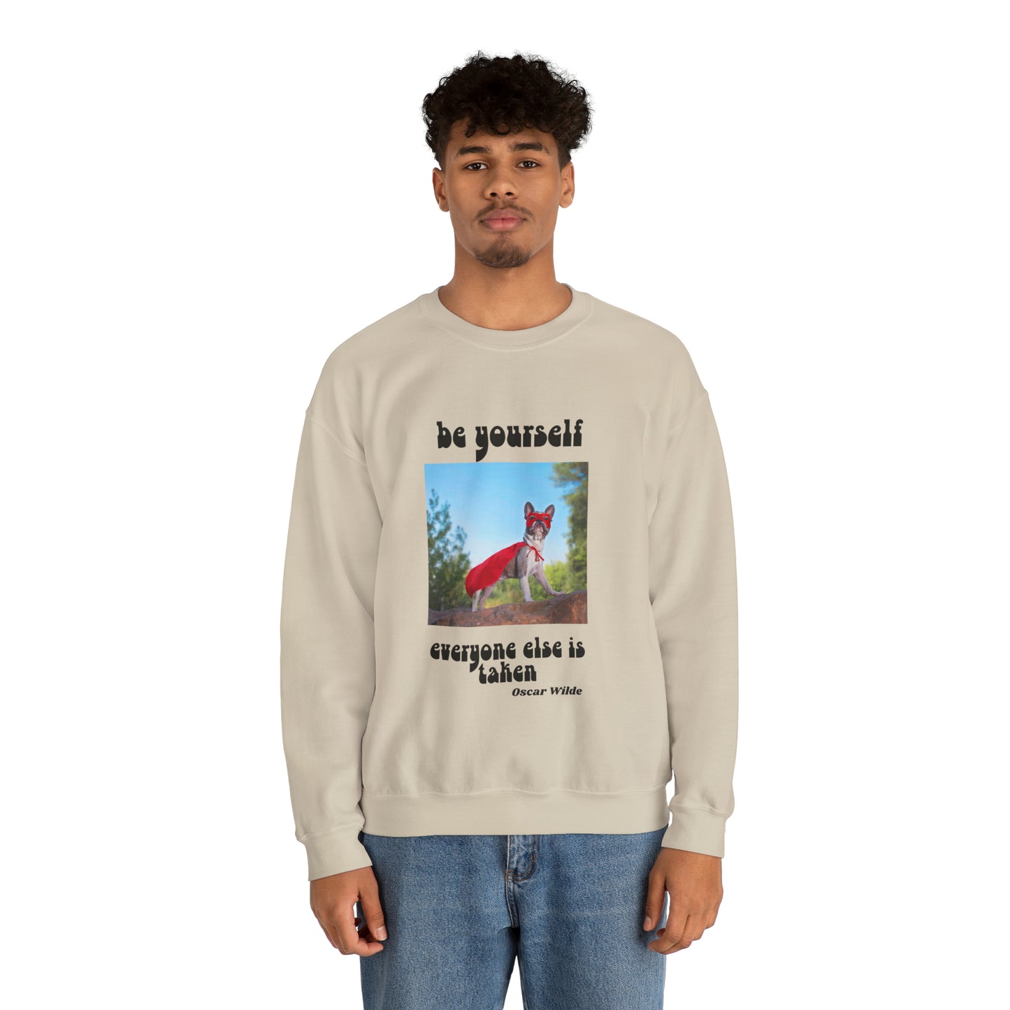 Dog Hero & Sarcasm Sweatshirt