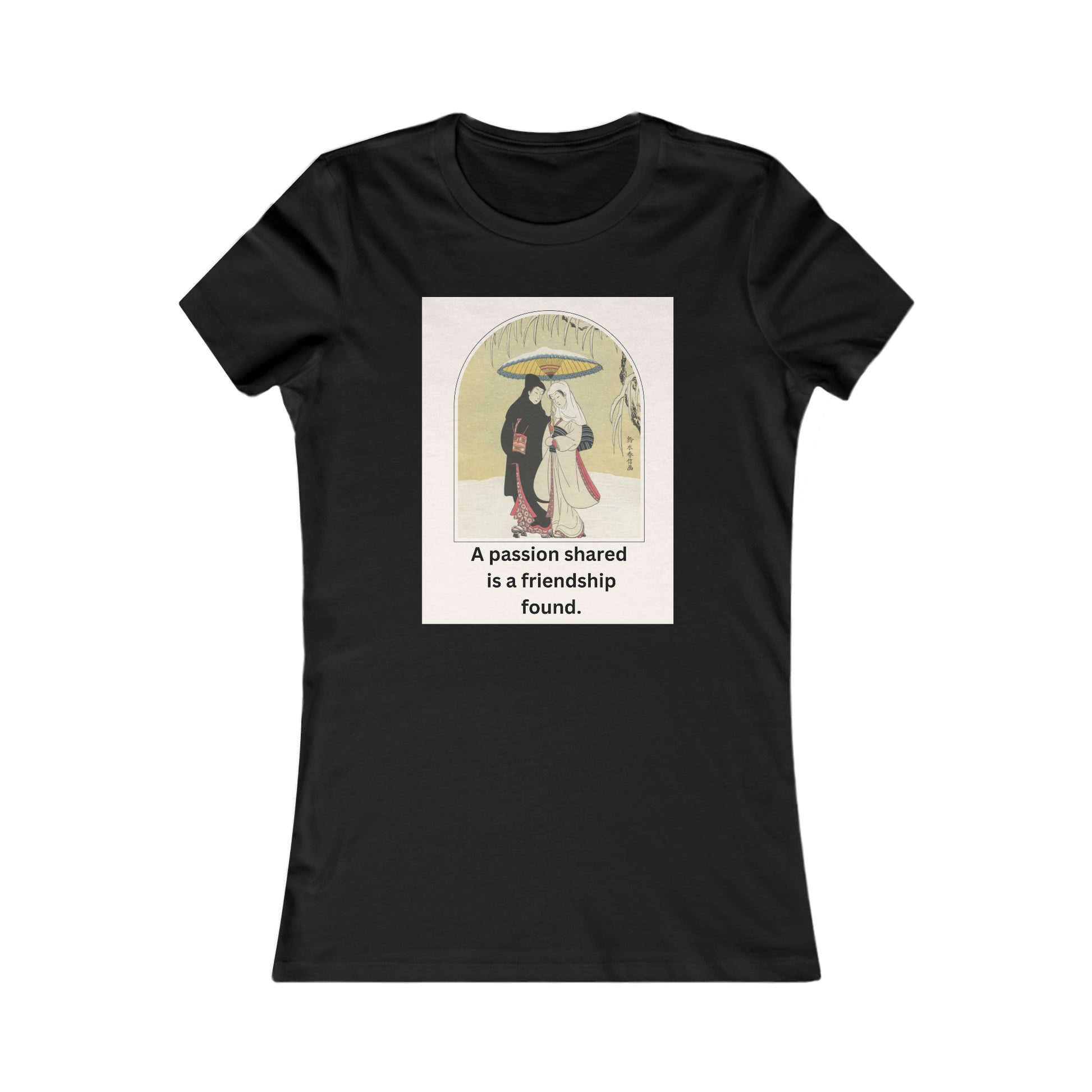 Friendship Ukiyoe Tee