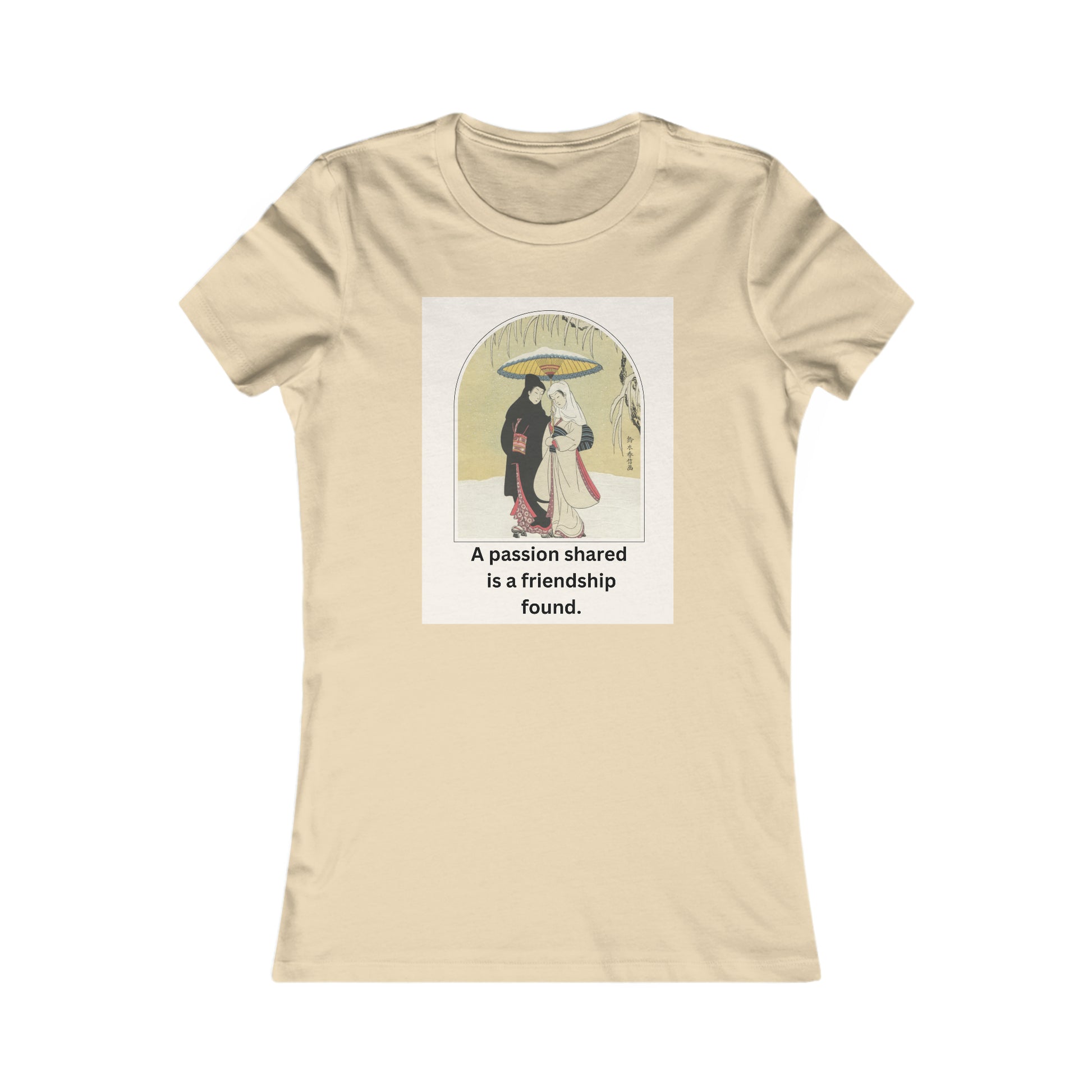 Friendship Ukiyoe Tee