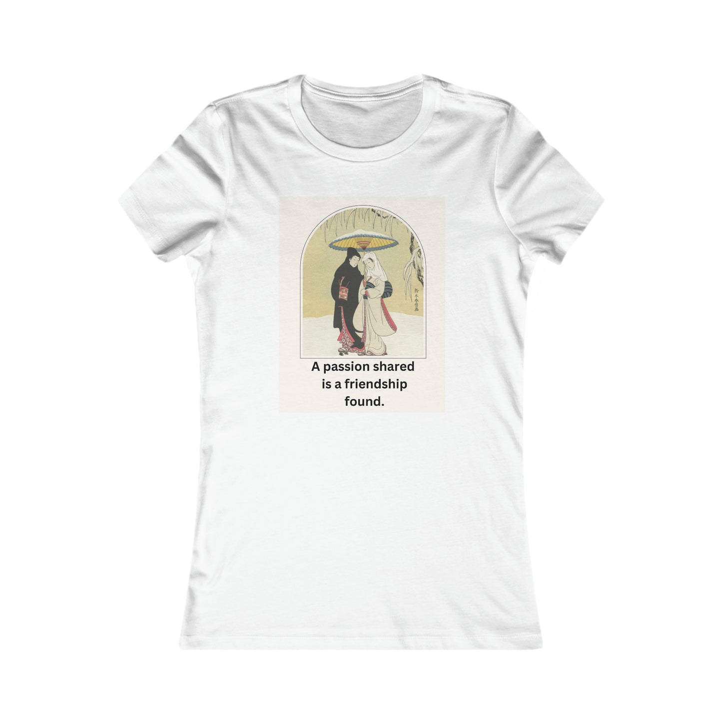 Friendship Ukiyoe Tee