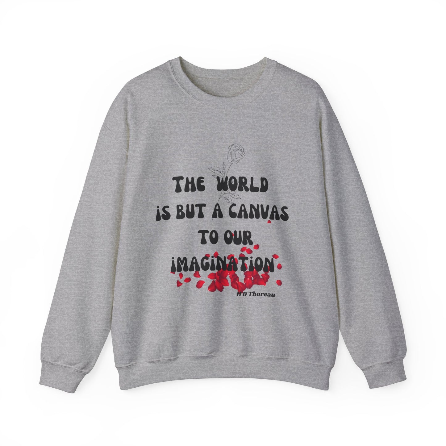 The World is But a Canvas Sweatshirt