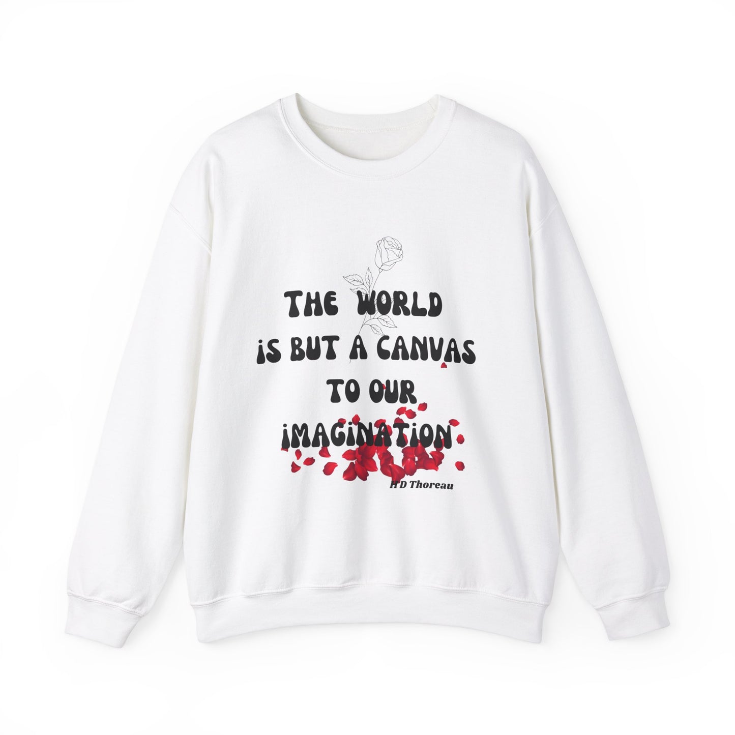 The World is But a Canvas Sweatshirt