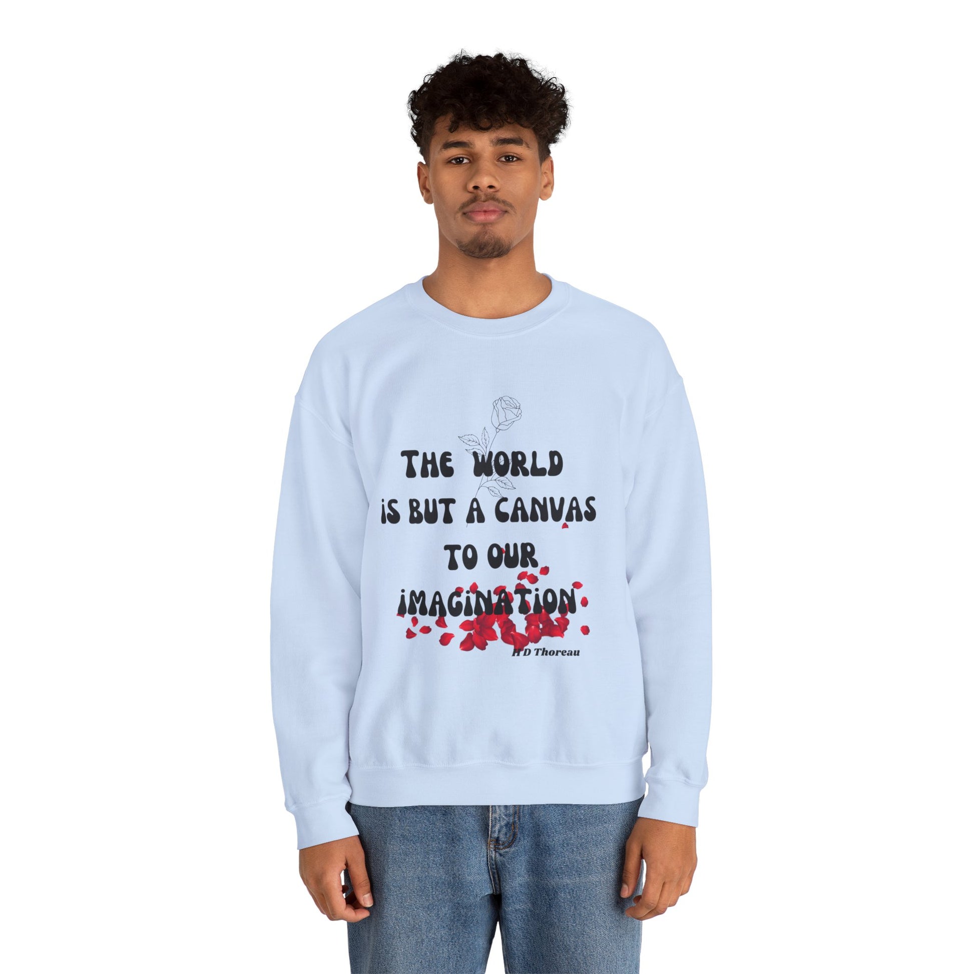 The World is But a Canvas Sweatshirt