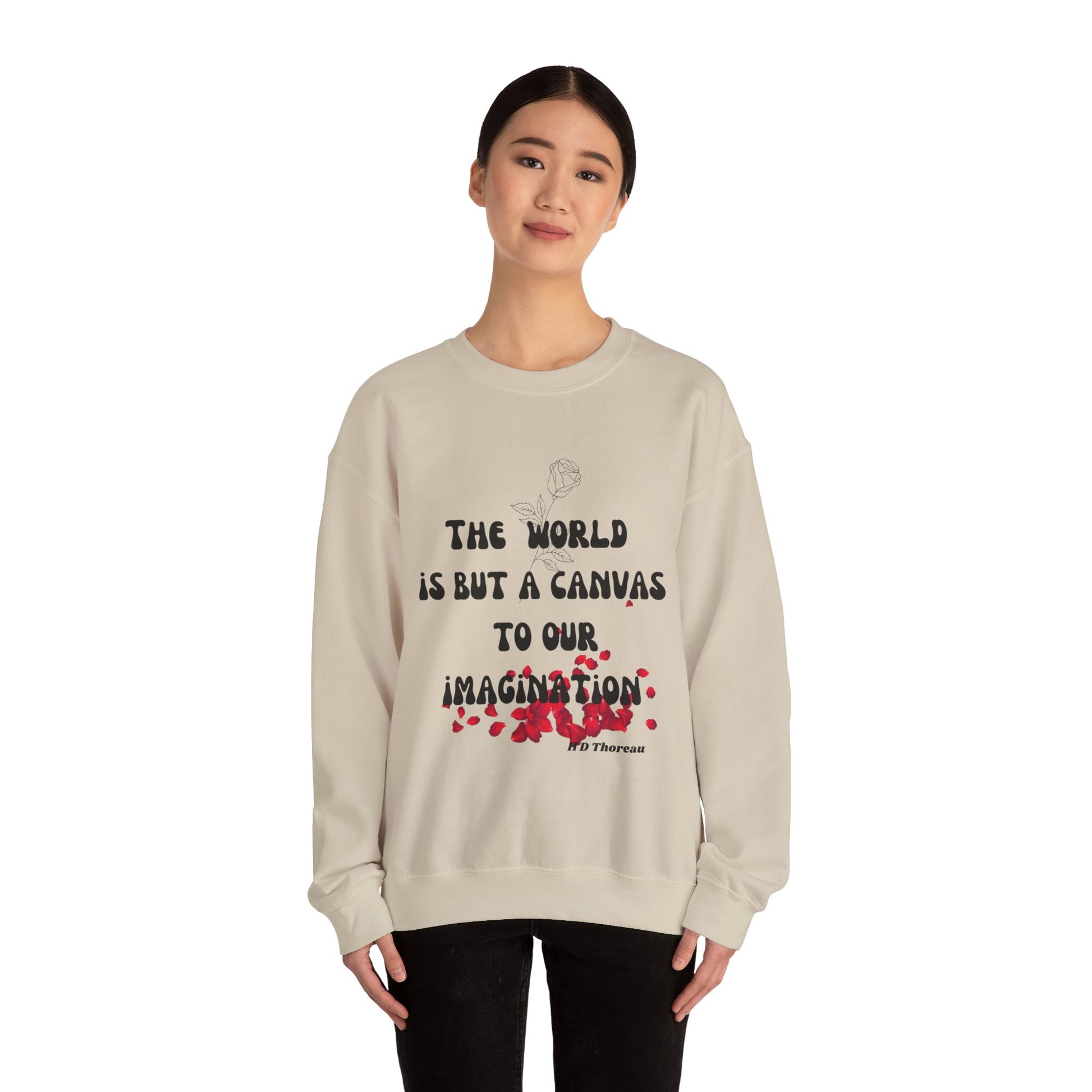 The World is But a Canvas Sweatshirt