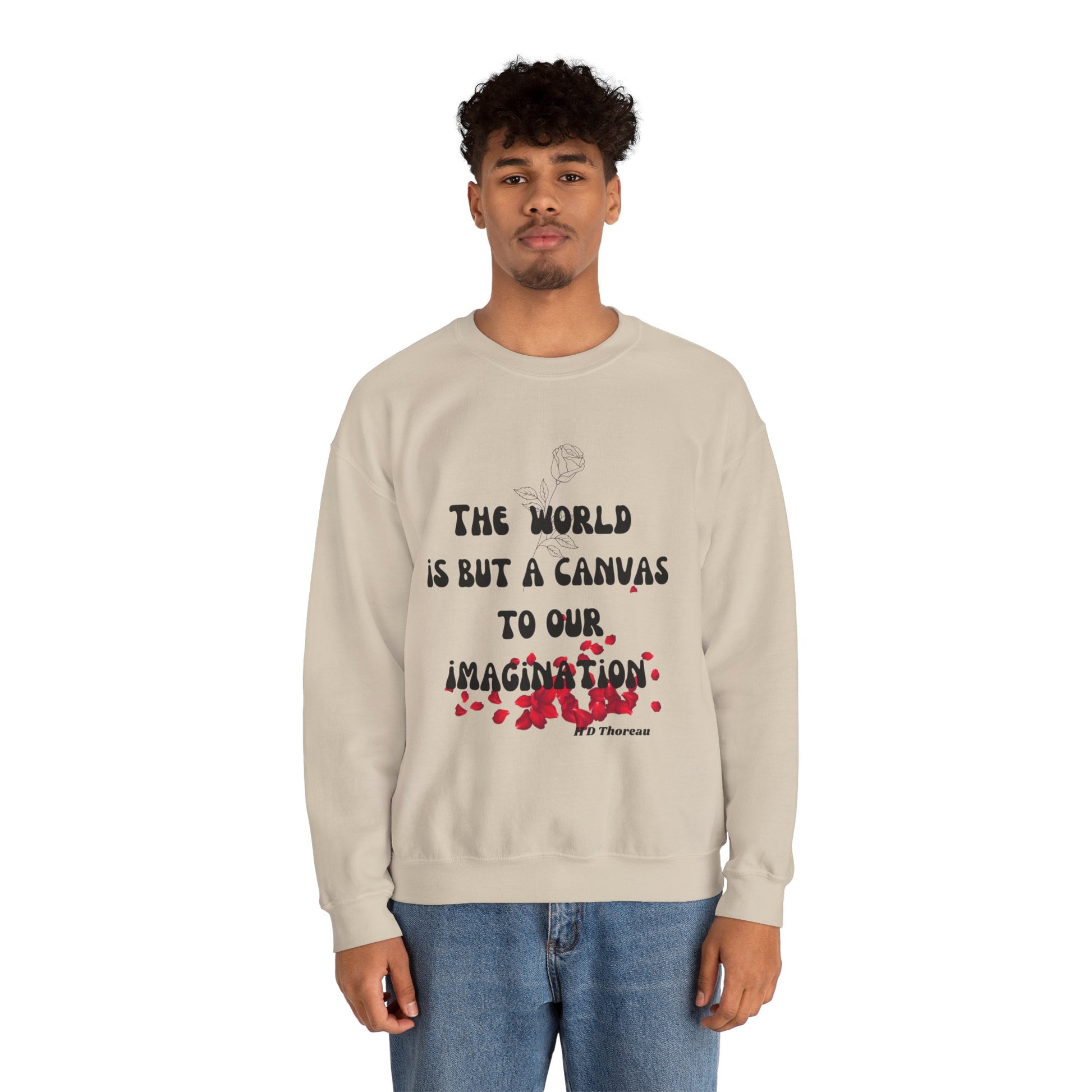 The World is But a Canvas Sweatshirt