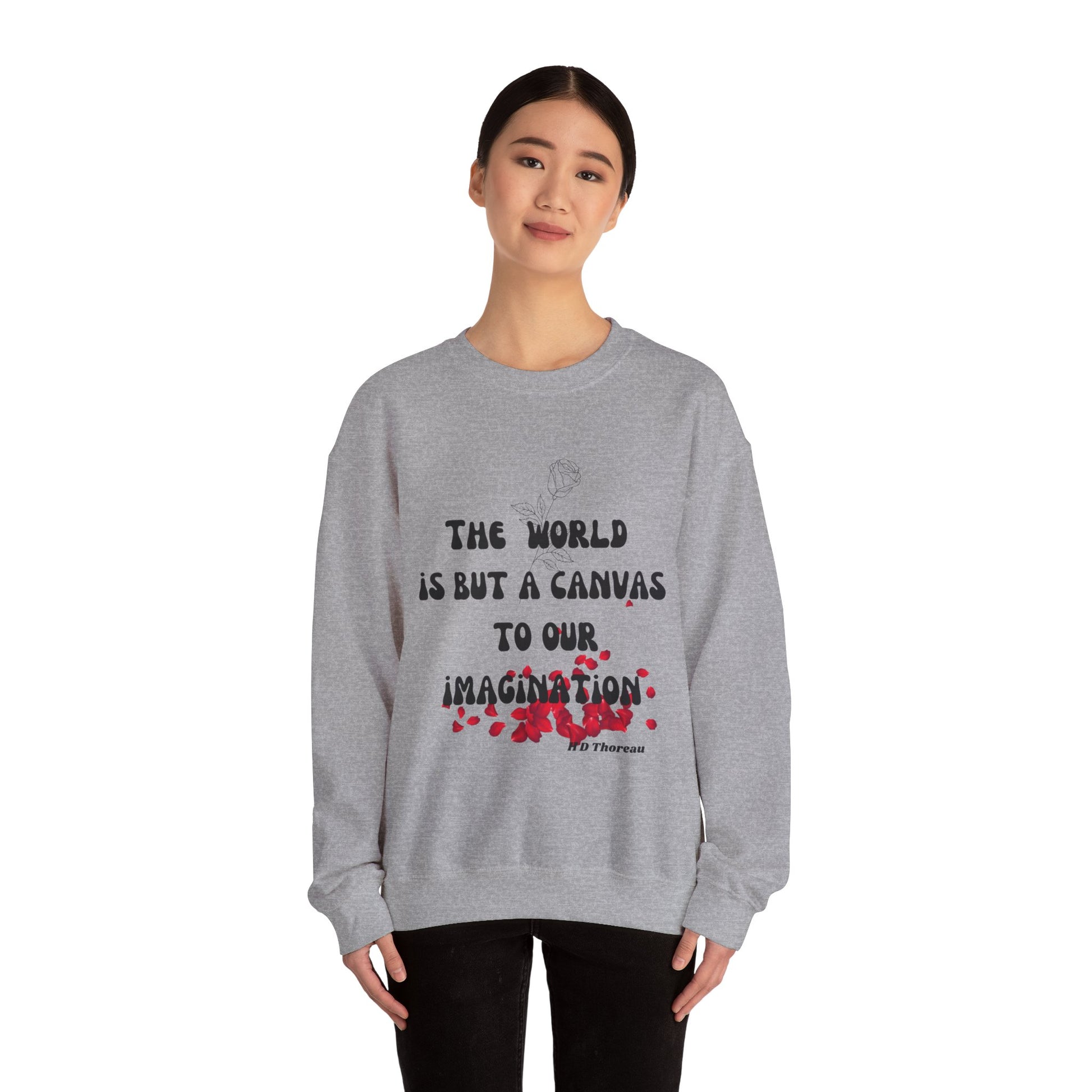 The World is But a Canvas Sweatshirt