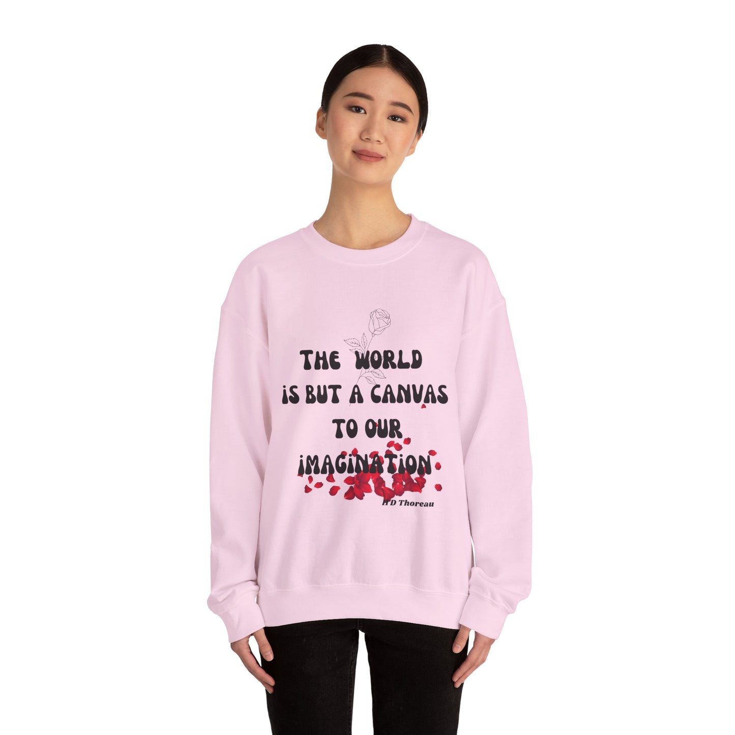 The World is But a Canvas Sweatshirt