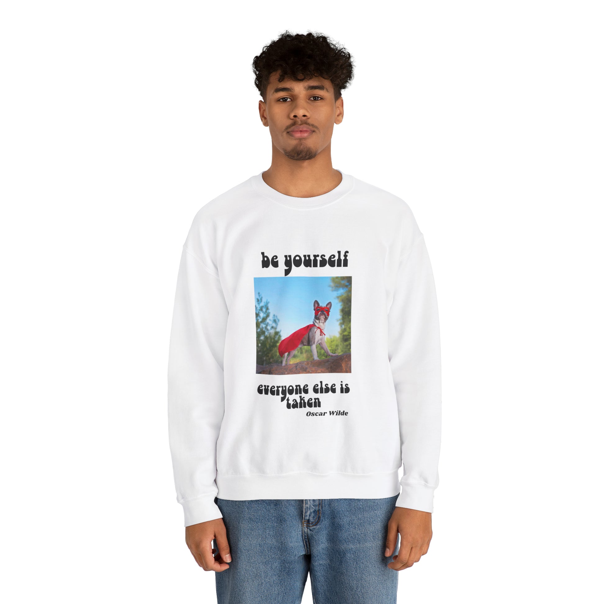 Dog Hero & Sarcasm Sweatshirt