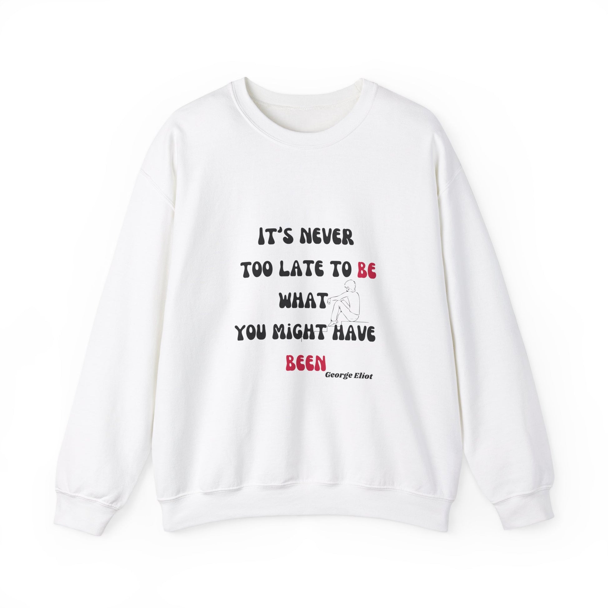 It's Never Too Late Sweatshirt 