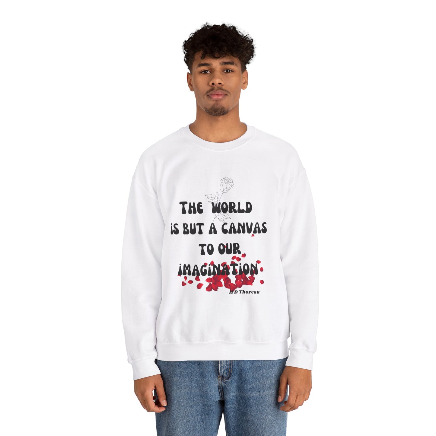 The World is But a Canvas Sweatshirt