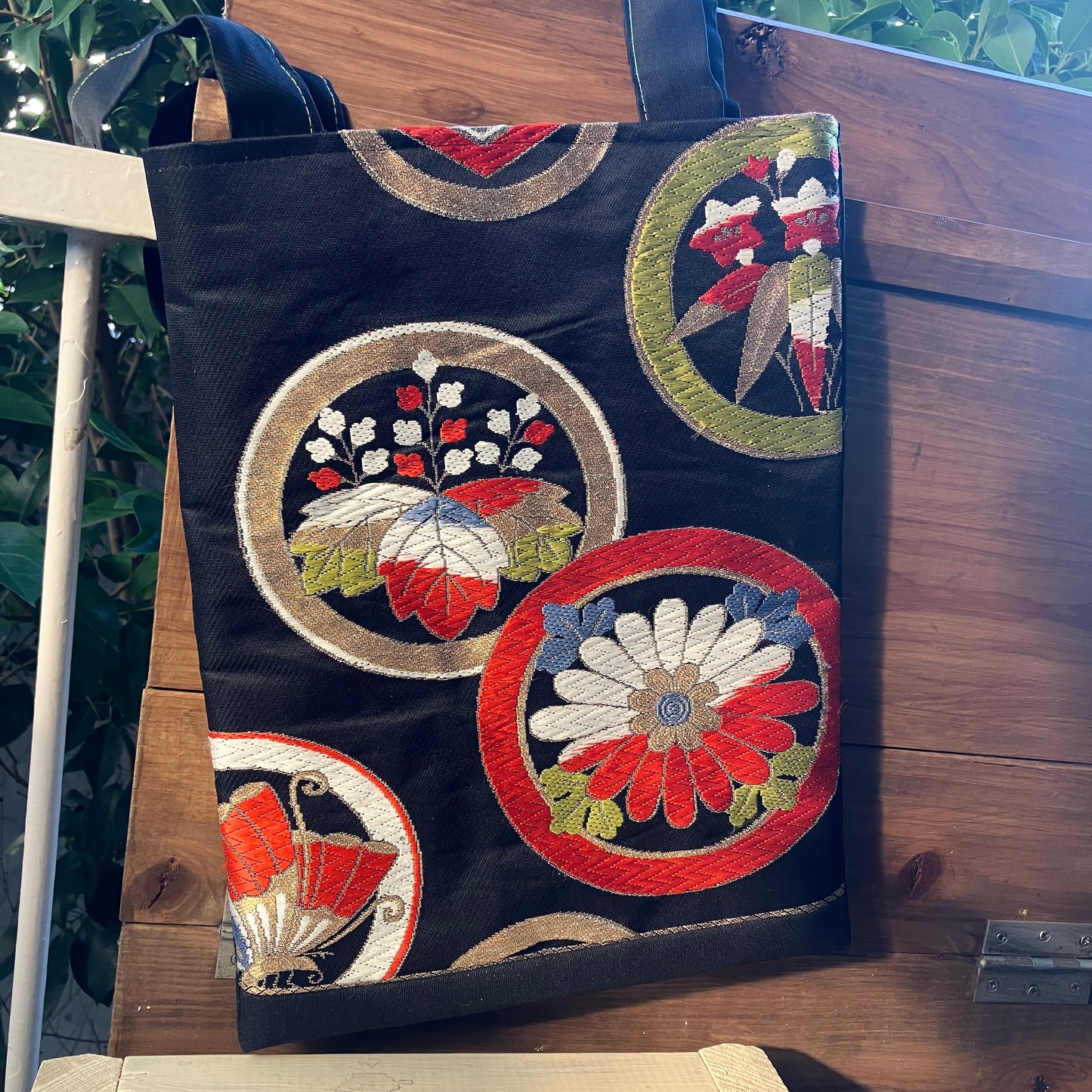 Handmade Japanese Kimono Tote Bag