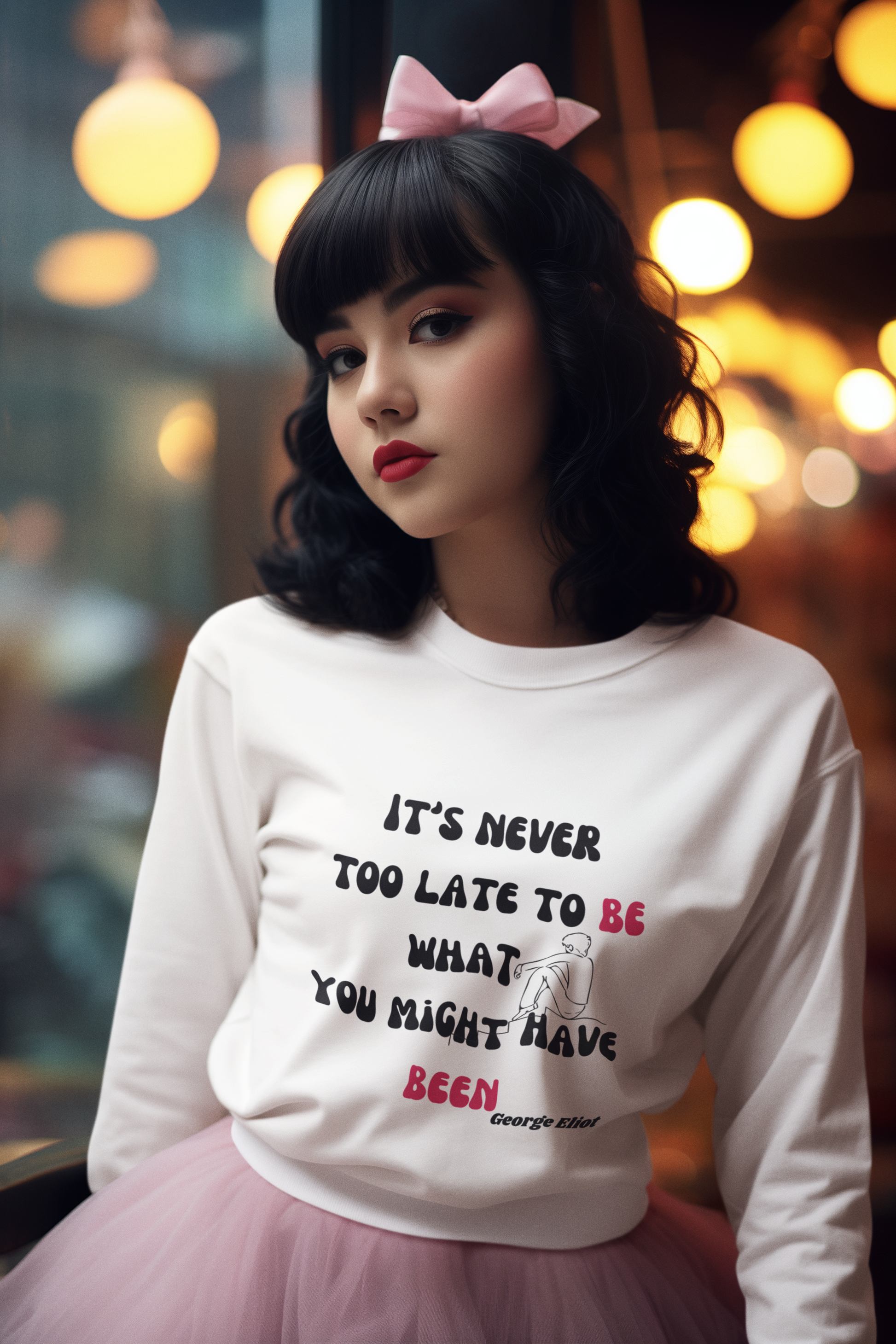 It's Never Too Late Sweatshirt 