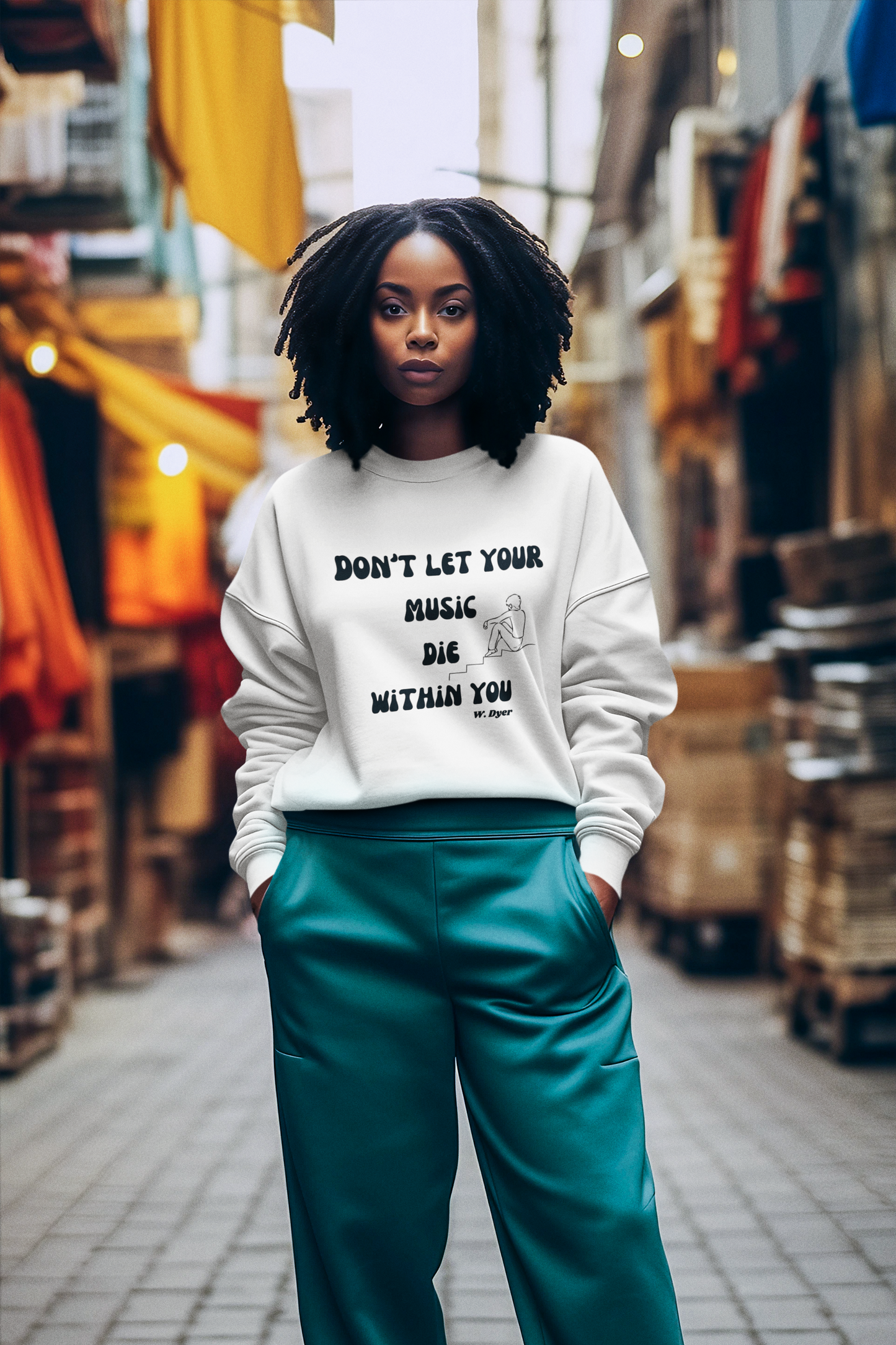 Don't Let Your Music Die Sweatshirt